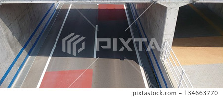 彩色編碼道路 134663770