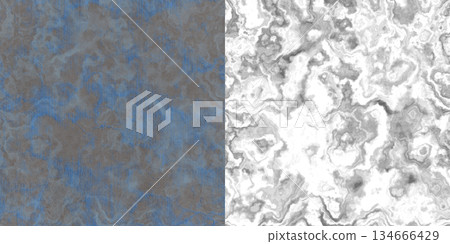 Natural pattern of polished oxidized metal. Metal background via an alpha channel. 134666429