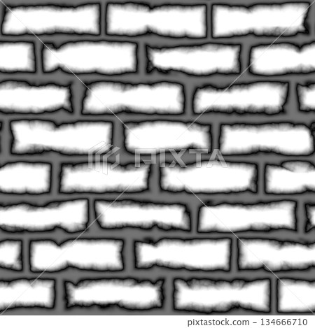 Brick background. Grunge filter. Monochrome particles abstract for wallpaper or background copy mask for photo editor. Brick background. Grunge filter. Monochrome particles abstract for wallpaper or background copy mask for photo editor. 134666710