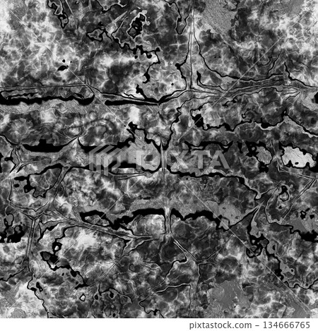 Marble watercolor texture. Natural pattern of polished quartz mineral for interior 134666765