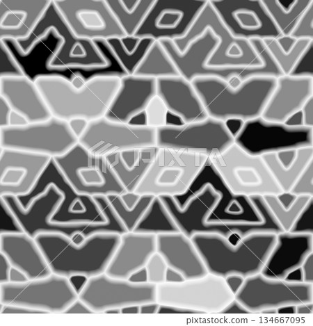 Ancient stone wall with carvings. Geometric line and angle surface. High resolution photo filter. Ancient stone wall with carvings. Geometric line and angle surface. High resolution photo filter. 134667095