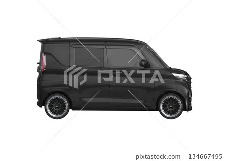 A light passenger car with standard vehicle height and 17-inch aftermarket wheels (scale: 1px = approx. 1mm in XL size) A light passenger car with standard vehicle height and 17-inch aftermarket wheels (scale: 1px = approx. 1mm in XL size) 134667495