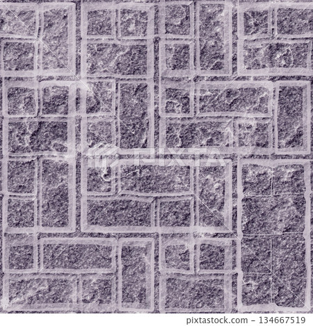 Abstract sandstone wall pattern with geometric carvings 134667519