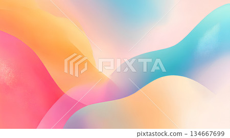 Bright and airy abstract gradient background design 134667699