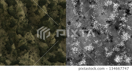 Abstract cave wall pattern. Wall background via an alpha channel. Abstract cave wall pattern. Wall background via an alpha channel. 134667747