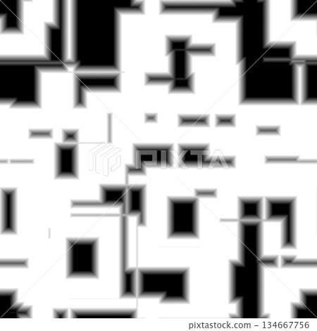 Seamless pattern. Soft abstract geometric pattern. Seamless pattern. Soft abstract geometric pattern. 134667756