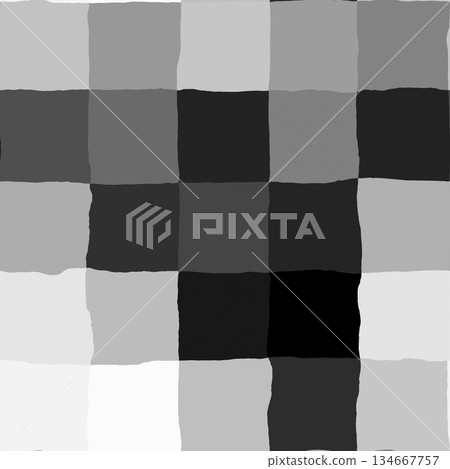 Seamless pattern. Soft abstract geometric pattern. 134667757