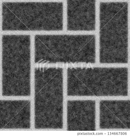 Texture of stone tiles. Grunge filter. High resolution photo filter. 134667806