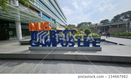 this is icon of NUS University Town. this is icon of NUS University Town. 134667982