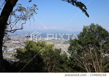 金華山景色 [岐阜縣岐阜城] 134668288