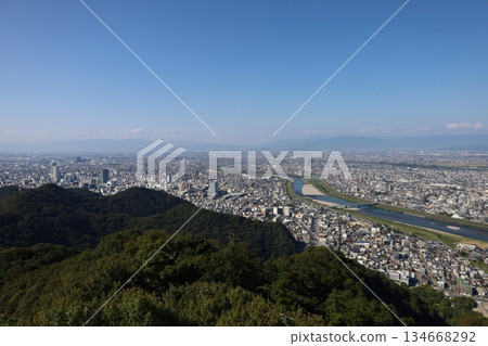 金華山景色 [岐阜縣岐阜城] 134668292