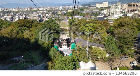 從索道上眺望岐阜城 [岐阜縣] 134668296