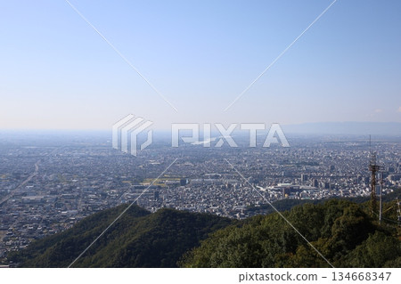 View from Mount Kinka [Gifu Prefecture, Gifu Castle] 134668347