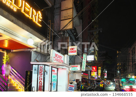 The dynamic Philippines - Bustling nighttime Manila (Malate-Ermita) Cityscape (May 2025) 134668555
