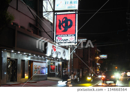 The dynamic Philippines - Bustling nighttime Manila (Malate-Ermita) Cityscape (May 2025) 134668564