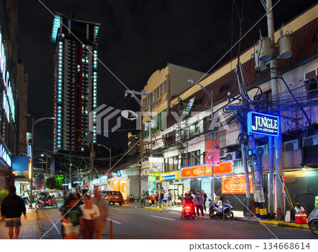 活力菲律賓－繁華的夜色馬尼拉（馬拉特區-埃爾米塔區）城市風景（2025年5月） 134668614