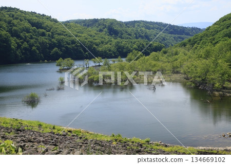 惠庭半尻 惠庭湖稲裡川水庫 134669102