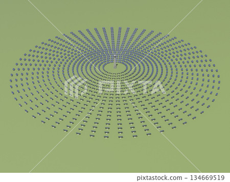 Tower-type solar thermal power generation Tower-type solar thermal power generation 134669519