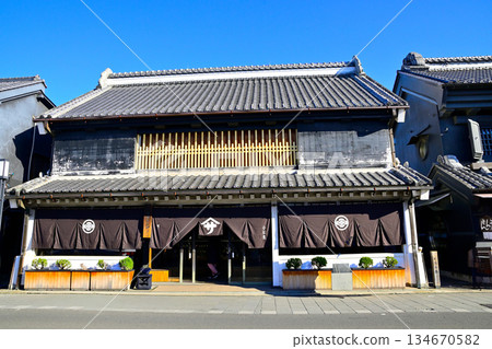 Kawagoe City, Saitama Prefecture: Warehouse-style streets Kawagoe City, Saitama Prefecture: Warehouse-style streets 134670582