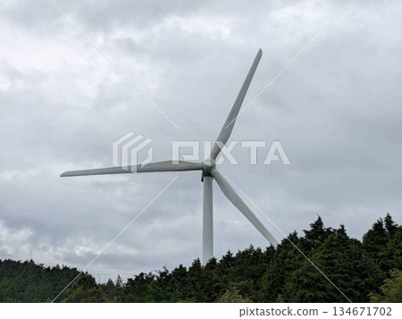 Windmill of Aoyama plateau 134671702