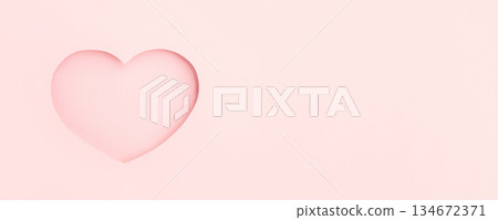 Valentine's day concept. Pink hearts on background. Valentine's day concept. Pink hearts on background. 134672371