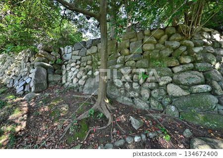 Kobe Castle in Ise Province, Mie Prefecture - Present state with stone walls remaining Kobe Castle in Ise Province, Mie Prefecture - Present state with stone walls remaining 134672400