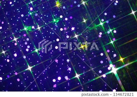 Shining abstract star 134672821