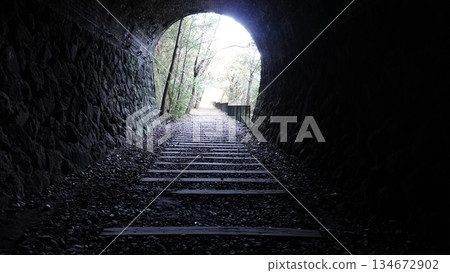 Waste wire and tunnel Waste wire and tunnel 134672902