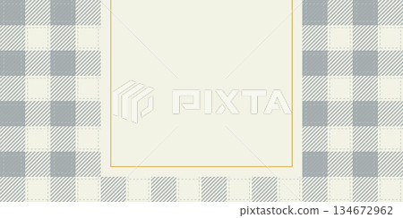 Tartan plaid pattern gray and cream colors background graphic illustration have blank space. Tartan plaid pattern gray and cream colors background graphic illustration have blank space. 134672962