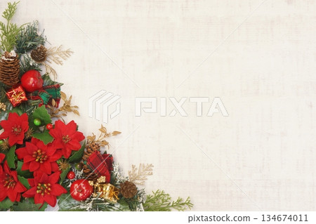 一品紅框架 134674011