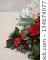 Poinsettia artificial flower 134674077