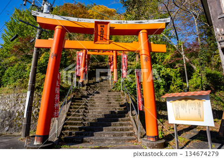 大王稻荷神社鳥居（日田市） 134674279