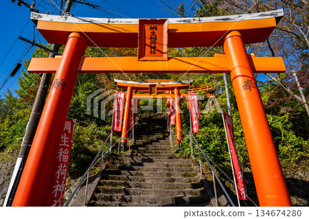 大王稻荷神社鳥居（日田市） 134674280