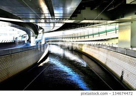 Horifunabashi Bridge / Downstream from the Shakujii River / Looking toward Mizotabashi Bridge (Kita Ward, Tokyo) [December 2025] 134674472