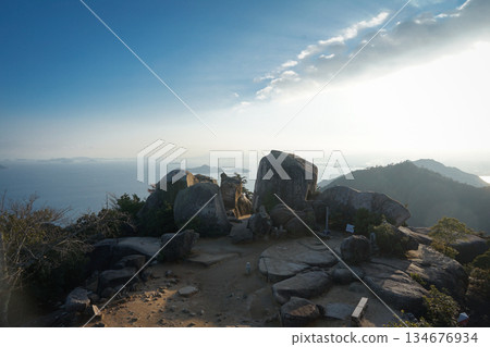 View from the top of Mount Misen, Miyajima View from the top of Mount Misen, Miyajima 134676934