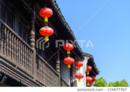 中國蘇州的美麗城市景觀 中國蘇州的美麗城市景觀 134677367