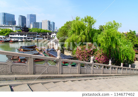 中國蘇州的美麗城市景觀 134677402