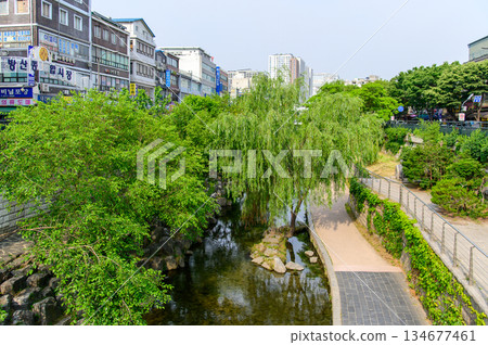 首爾美麗的城市景觀 134677461