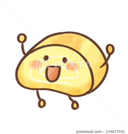 水彩風格的便當小菜人物玉子燒插畫(單張,透明,留白) 水彩風格的便當小菜人物玉子燒插畫(單張,透明,留白) 134677591