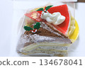 Christmas cake assortment 134678041
