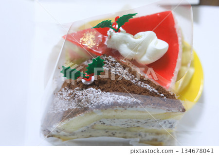 Christmas cake assortment 134678041