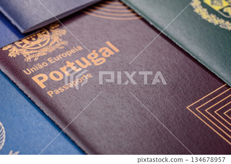 Portugal passport, Portuguese document for global business 134678957