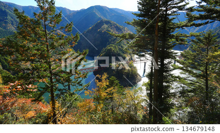 Okuoikojo Station Autumn 134679148