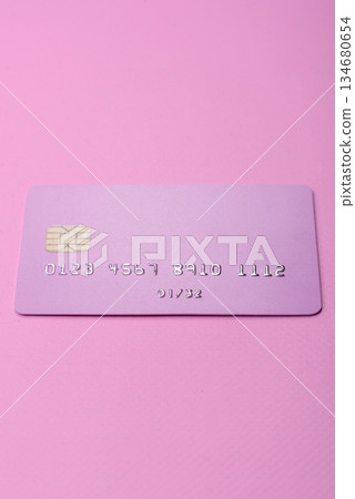 A credit card for contactless cashless payments via a terminal or online. A credit card A credit card for contactless cashless payments via a terminal or online. A credit card 134680654