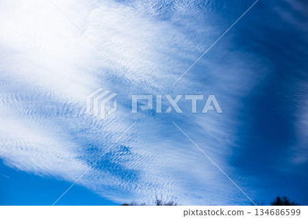 High Contrast Blue Sky High Contrast Blue Sky 134686599
