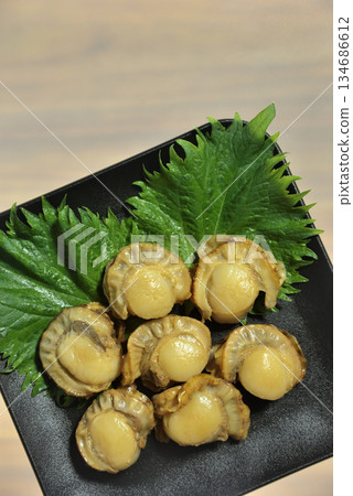 Baby scallops Baby scallops 134686612
