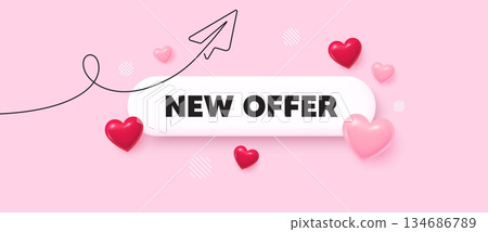 New offer search bar. Share plane line icon. New offer. Special price sign. Advertising Discounts symbol. Search button with 3d hearts. Vector New offer search bar. Share plane line icon. New offer. Special price sign. Advertising Discounts symbol. Search button with 3d hearts. Vector 134686789