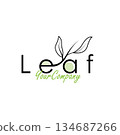 Artistic Leaf Logo Design Inspired By Natural Element 134687266