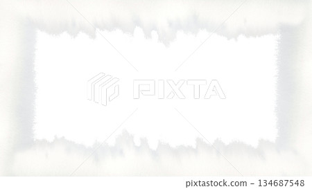 Fluffy white cloud frame isolated on a white background. Watercolor background template for wedding decor, birthday party design Fluffy white cloud frame isolated on a white background. Watercolor background template for wedding decor, birthday party design 134687548