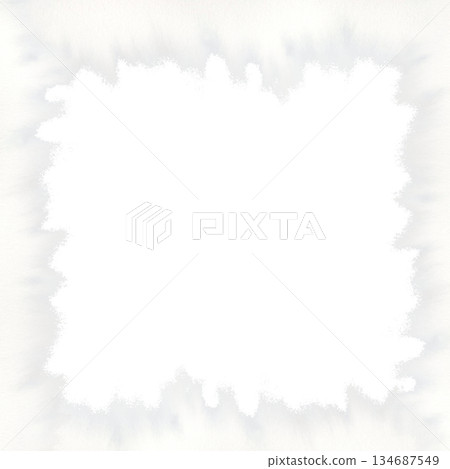 Fluffy white cloud frame isolated on a grey background. Watercolor background template for wedding decor, birthday party design Fluffy white cloud frame isolated on a grey background. Watercolor background template for wedding decor, birthday party design 134687549